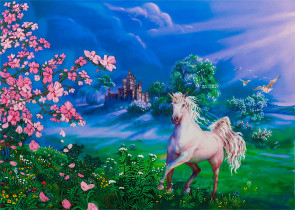 Сказочный единорог