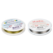 " Zlatka" / " Gamma" Проволока для бисера ( ланка) DZ d 0. 3 мм 100 м №11 золото