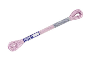 Нитки для вышивания " Gamma" мулине 100% вискоза 8 м R0761 лаванда